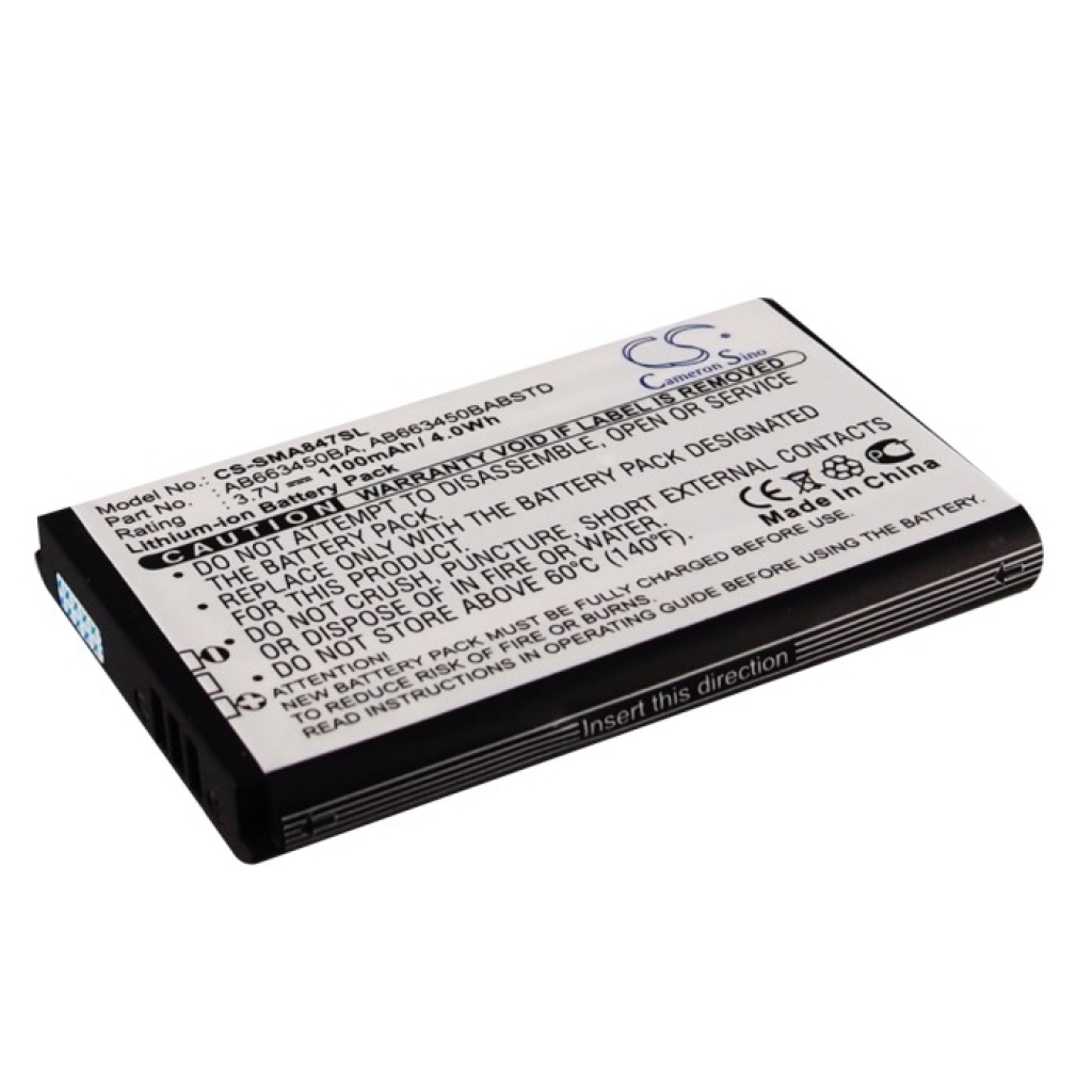 Battery Replaces AB663450BABSTD