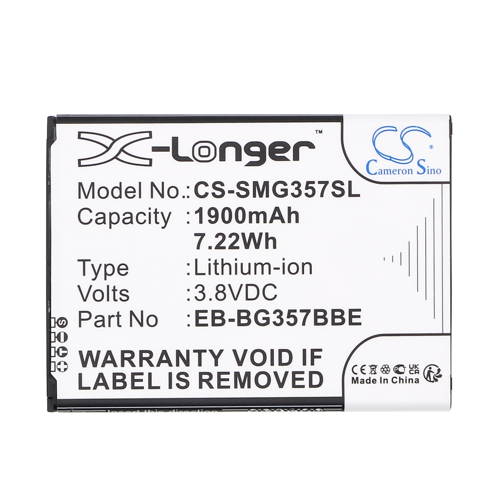 Battery Replaces EB-BG357BBE