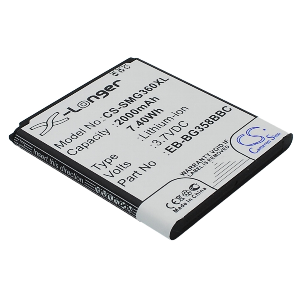 Battery Replaces EB-BG358BBE