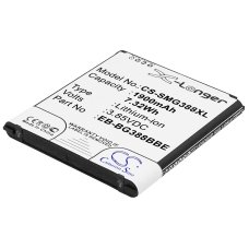 Compatible battery replacement for Samsung EB-BG388BBE,EB-BG388BBECWW,GH43-04433A