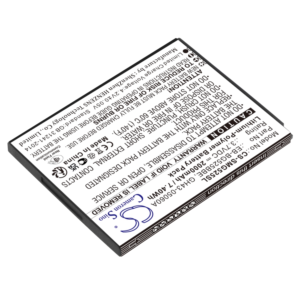 Battery Replaces EB-BG525BBE