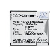 CS-SMG720XL<br />Batteries for   replaces battery EB-BG720CBK