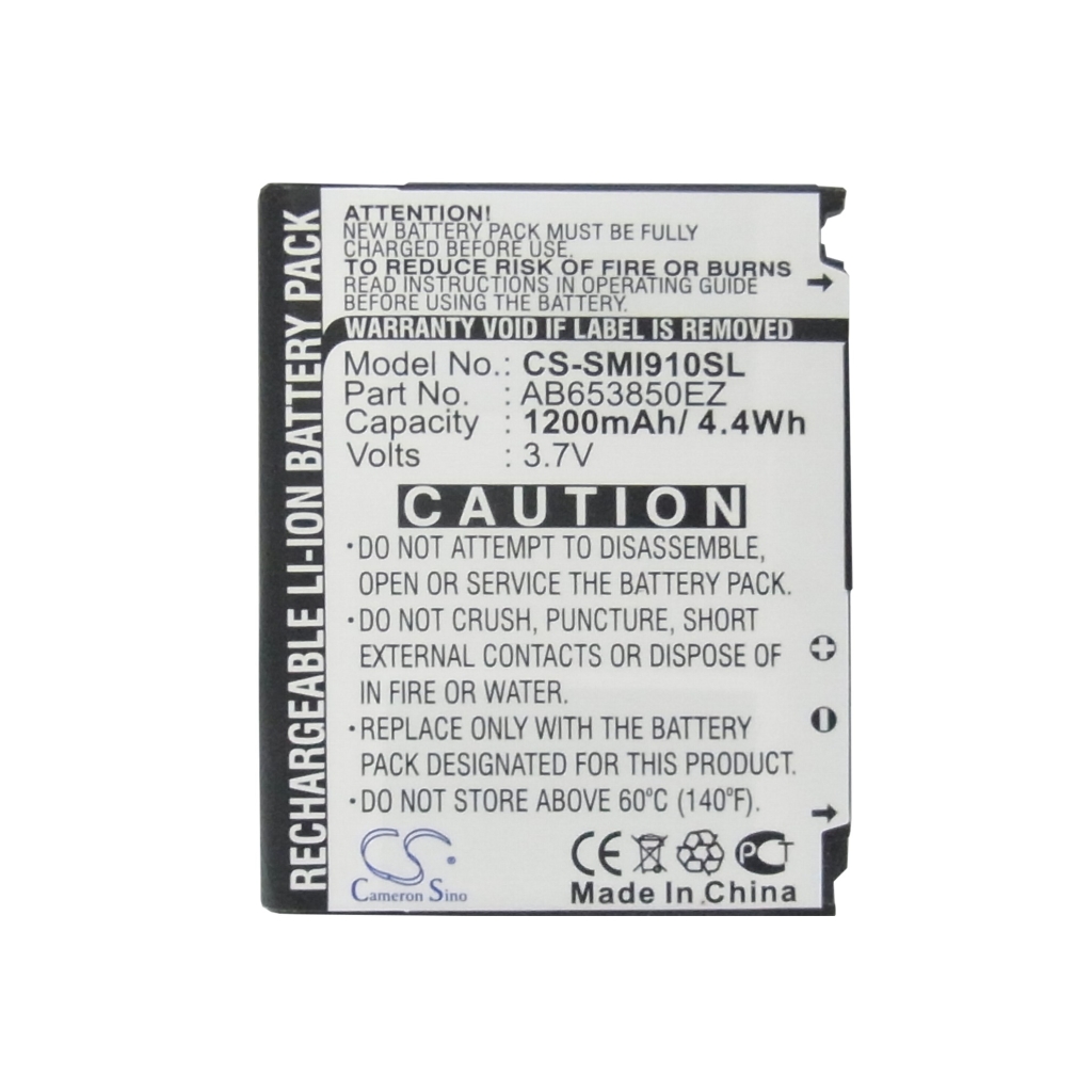 Battery Replaces AB653850EB