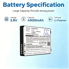 Compatible battery replacement for Sunmi JKJG