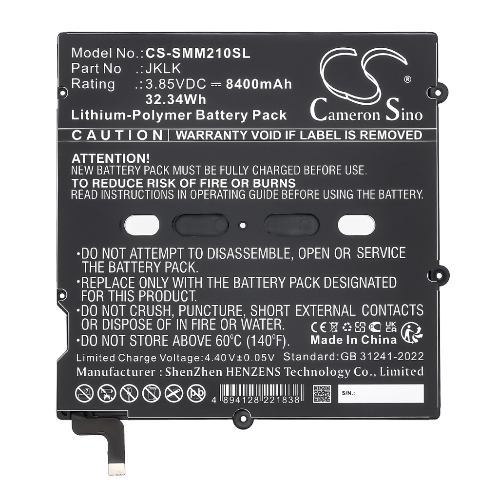 Tablet-PC Akkus Sunmi CS-SMM210SL