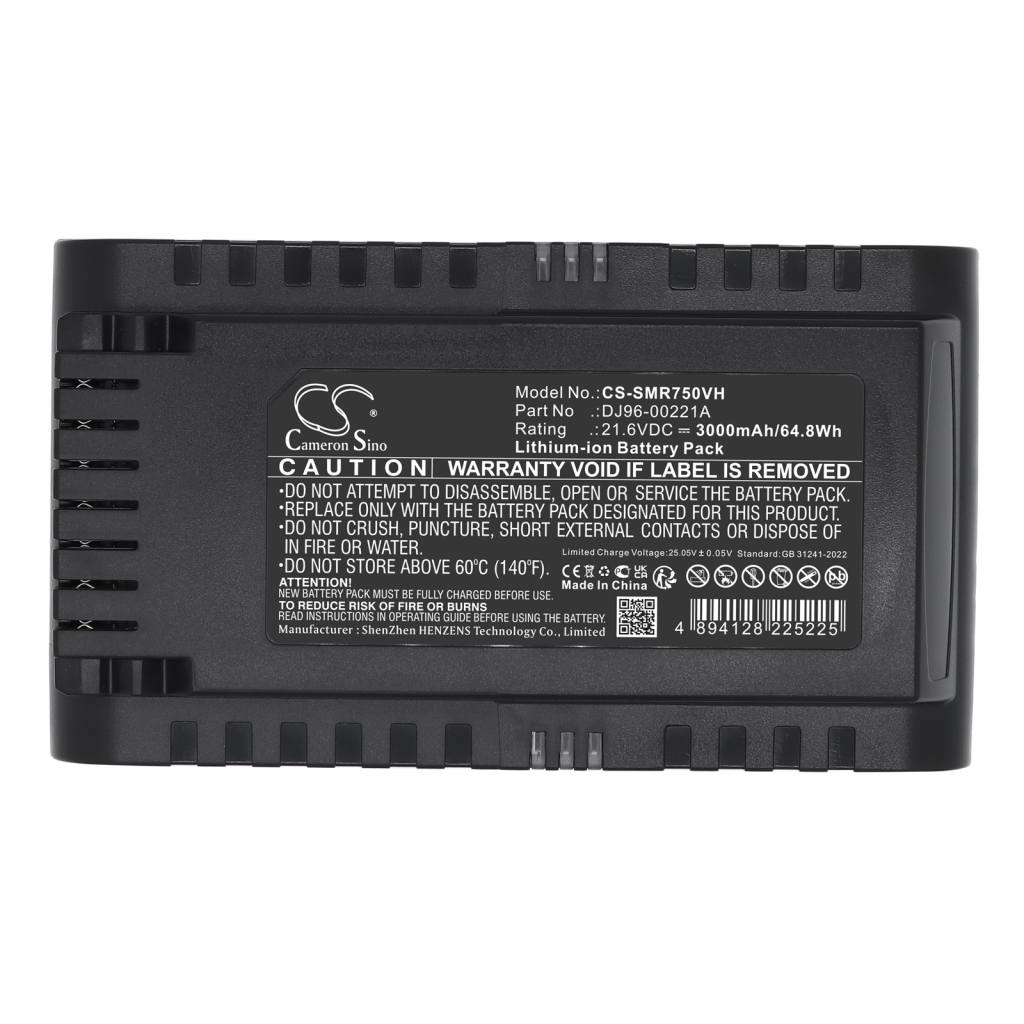 Vacuum Battery Samsung CS-SMR750VH