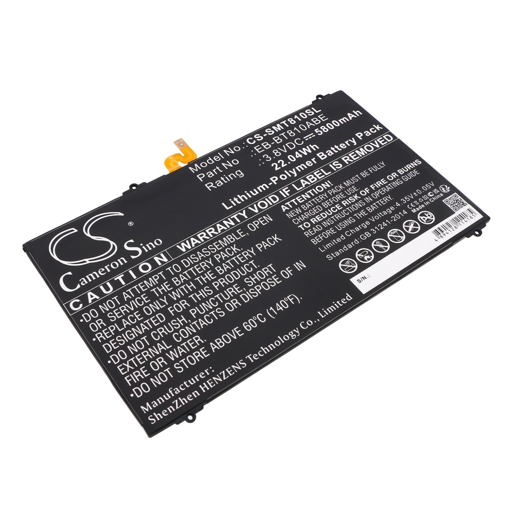 Tablet-PC Akkus Samsung CS-SMT810SL