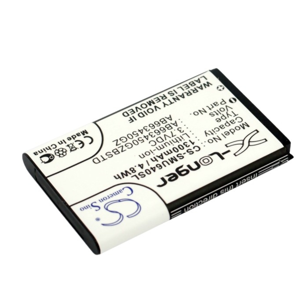 Battery Replaces AB663450GZ