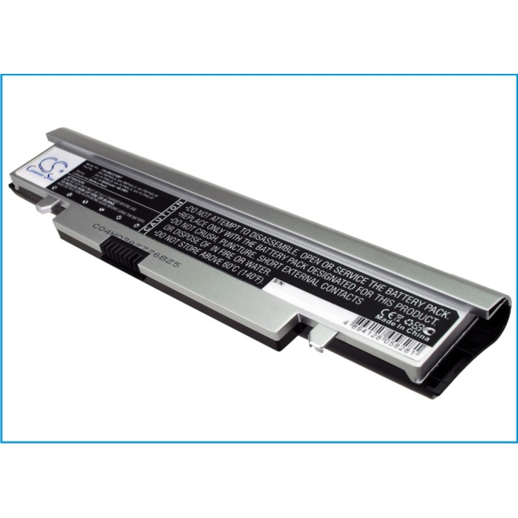 Cameron Sino CS-SNC210NT silber-schwarzer Akku Samsung N210/N220, Etikettansicht