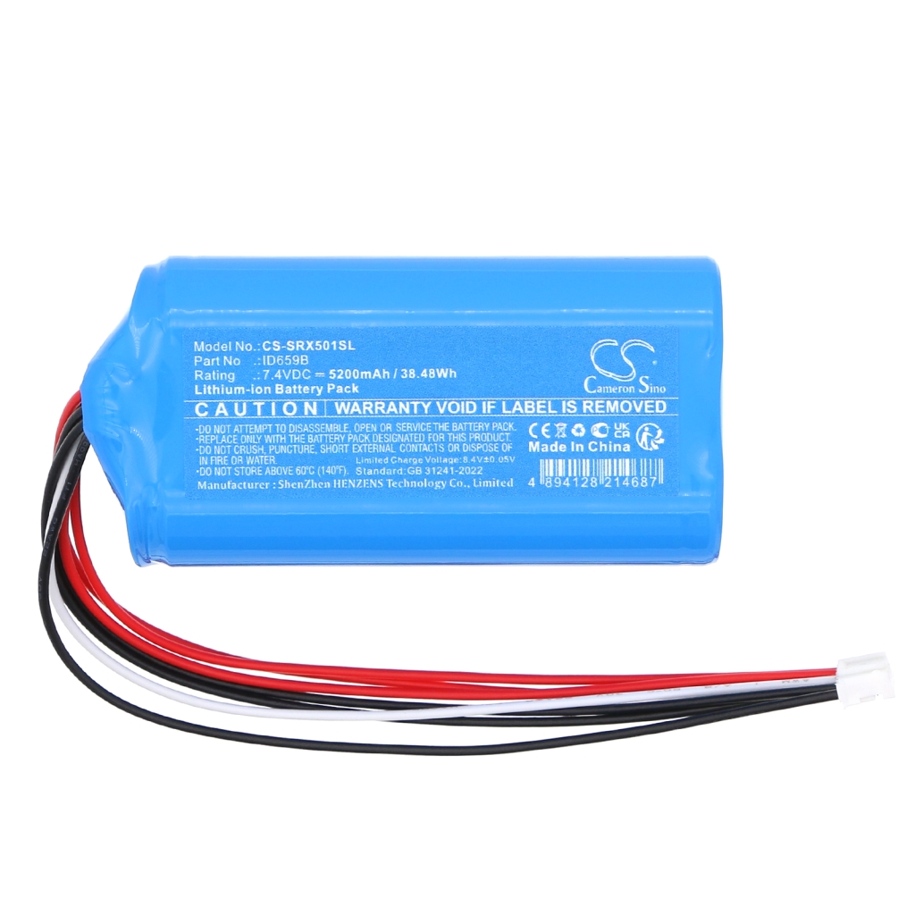 Compatible battery replacement for Sony ID659B