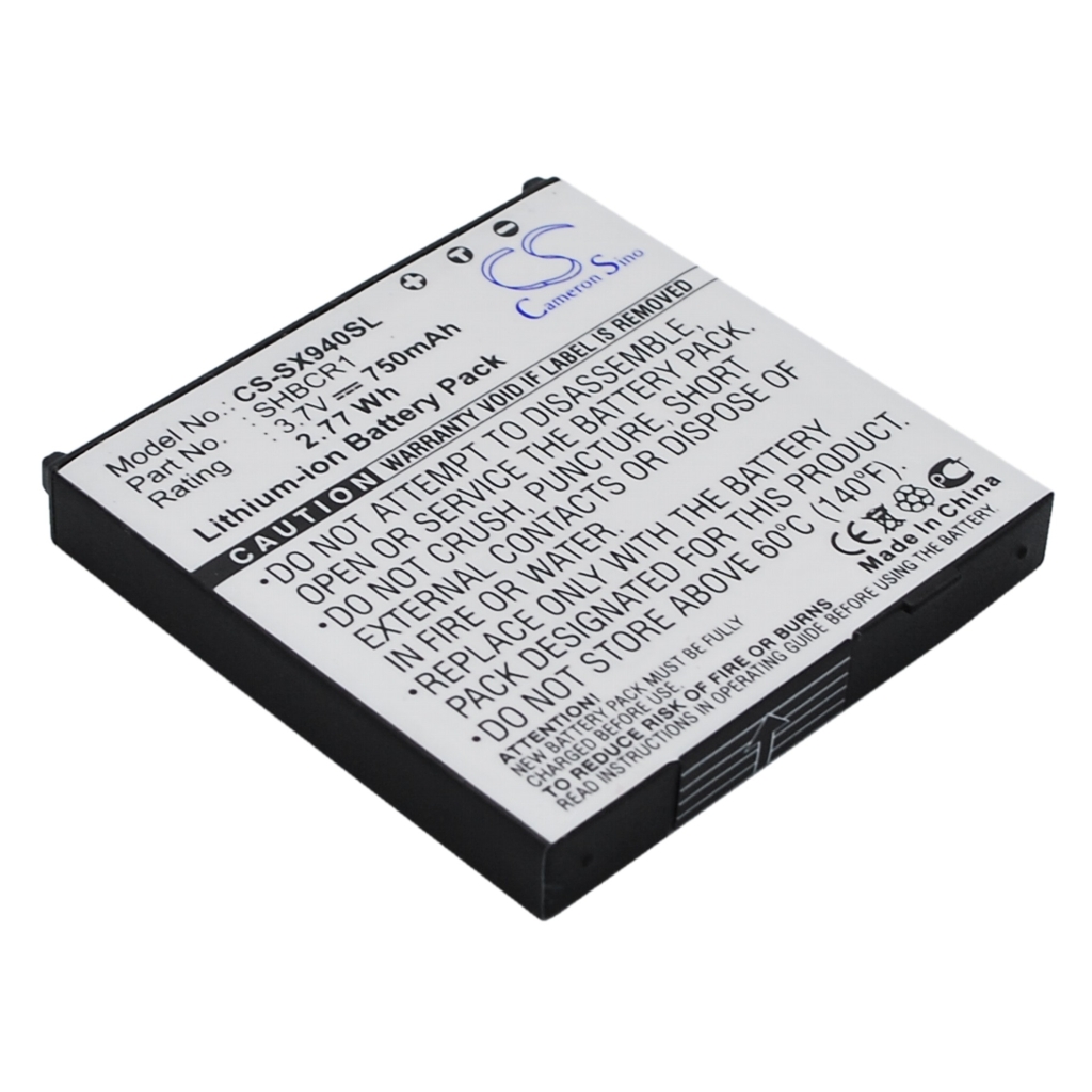 Compatible battery replacement for Sharp SHBCR1