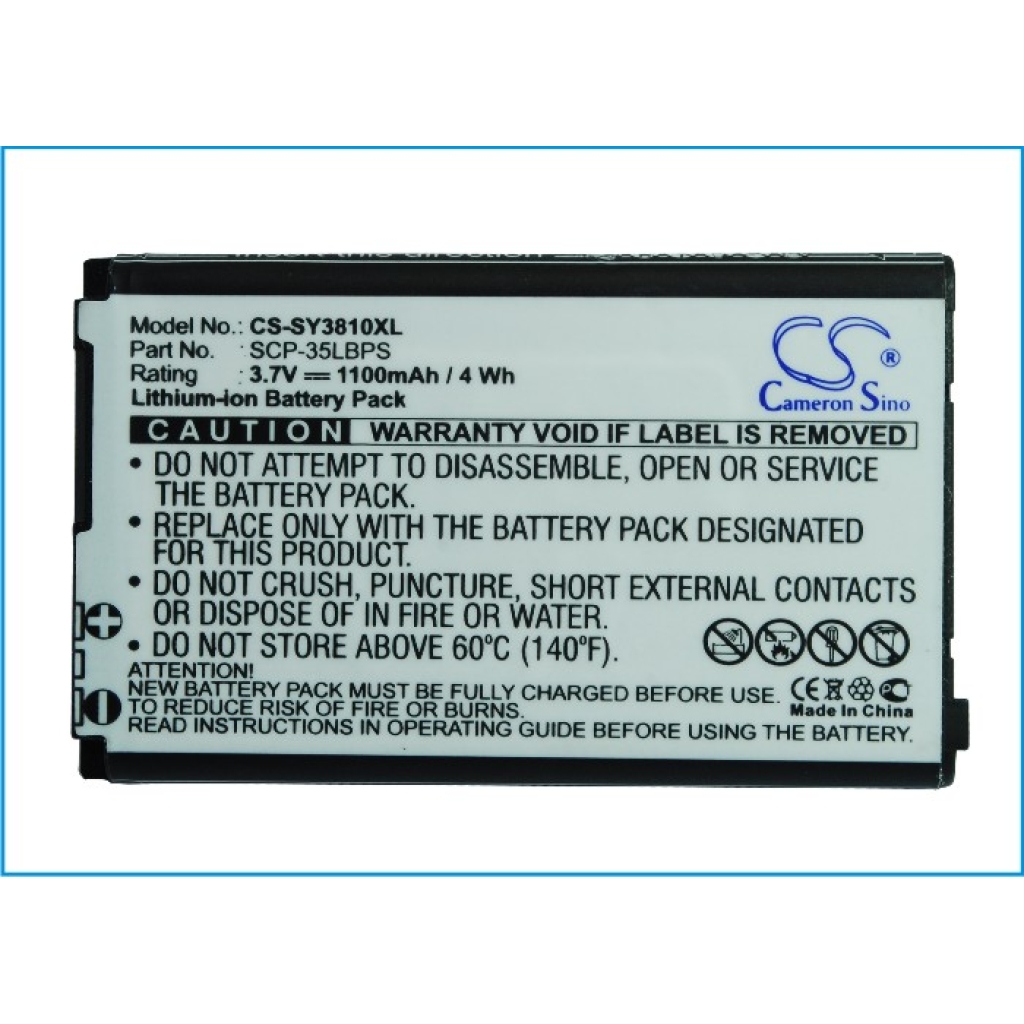 Battery Replaces SCP-35LBPS