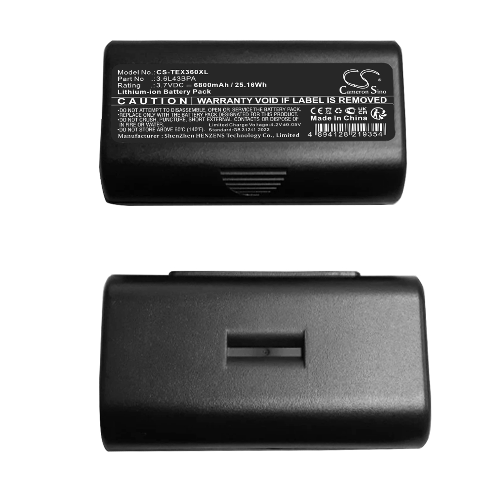 Power Tools Battery Texas instruments CS-TEX360XL