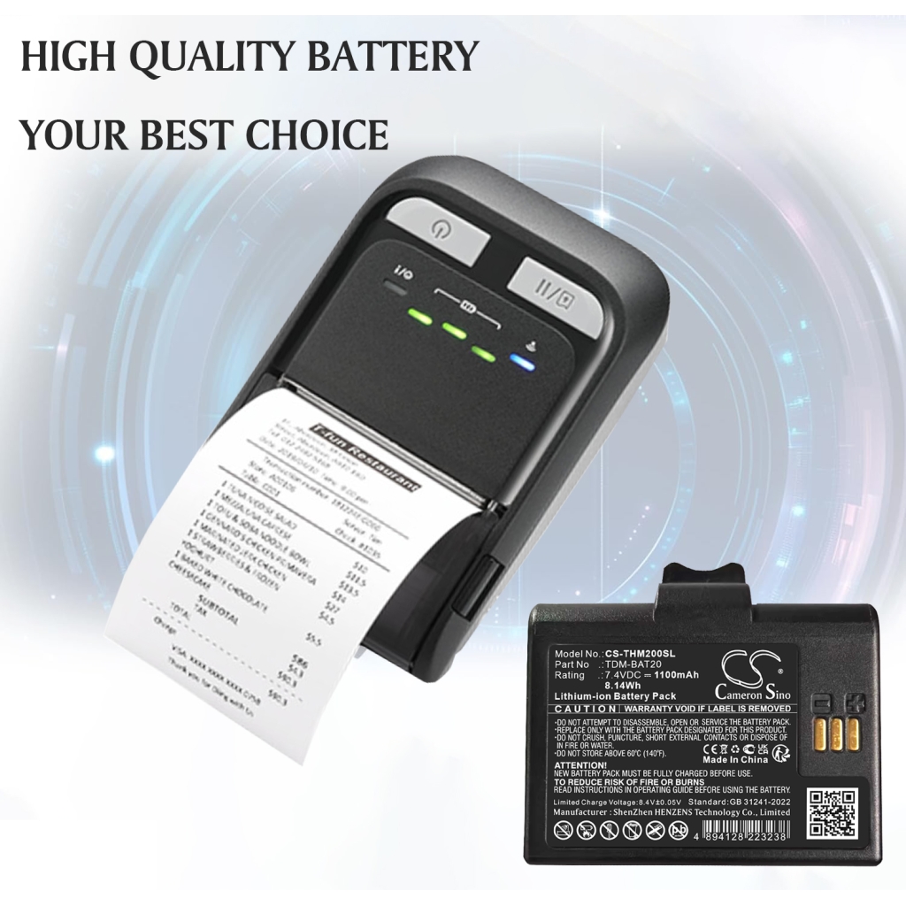 Battery Replaces TDM-BAT20