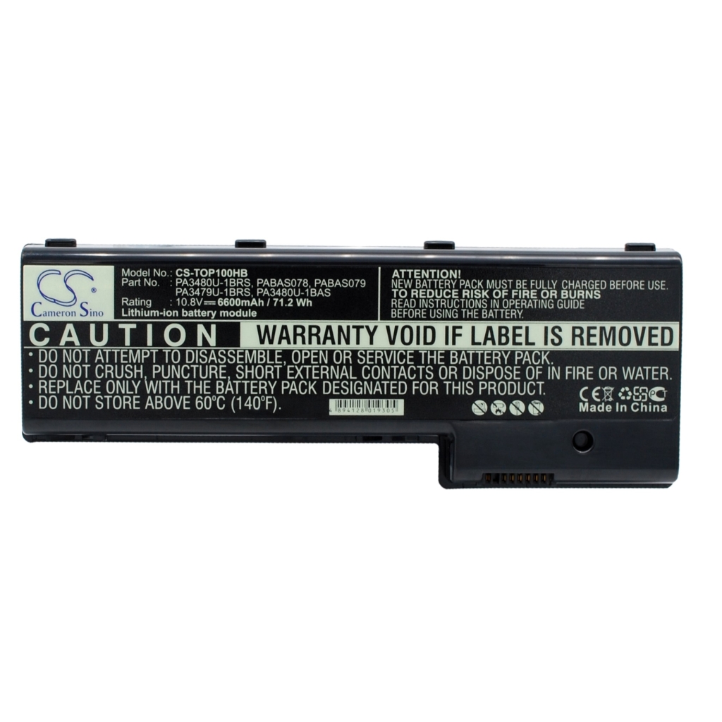Notebook battery Toshiba Satellite P105-S6207