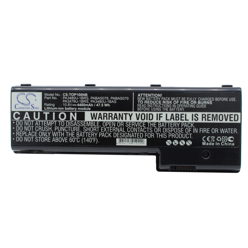 Notebook battery Toshiba Satellite P105-S6177