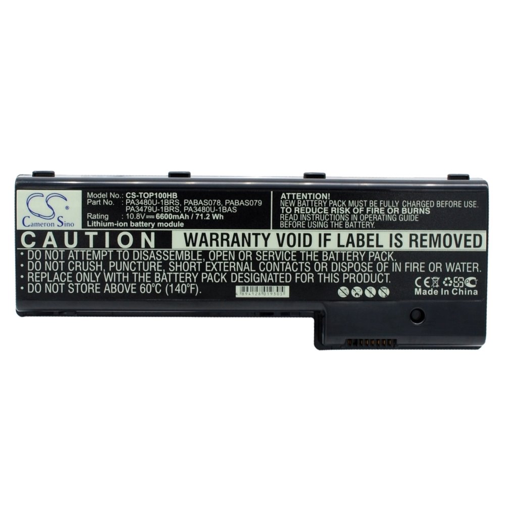 Notebook battery Toshiba Satellite P105-S9312