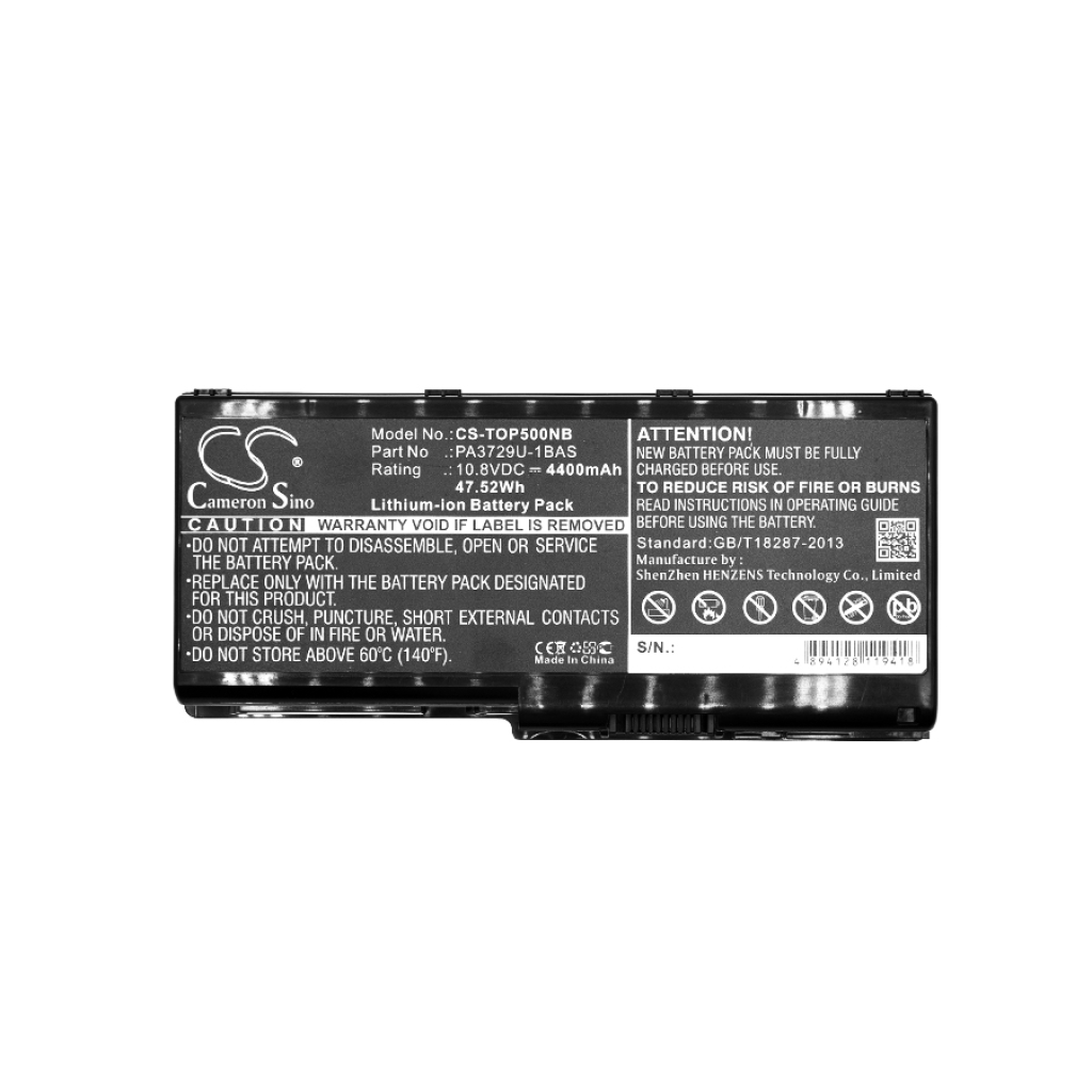 Notebook battery Toshiba Satellite P500-12F