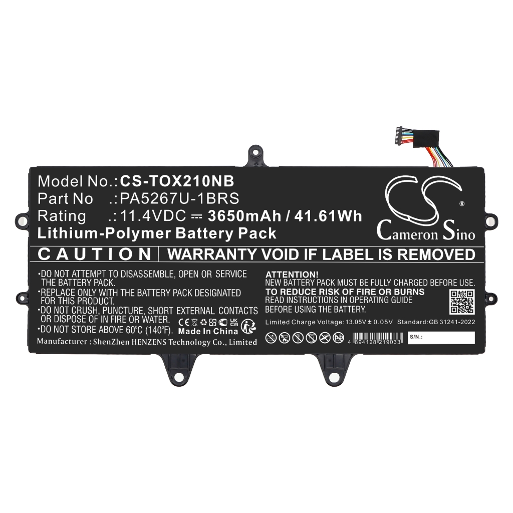 Laptop Akkus Toshiba CS-TOX210NB