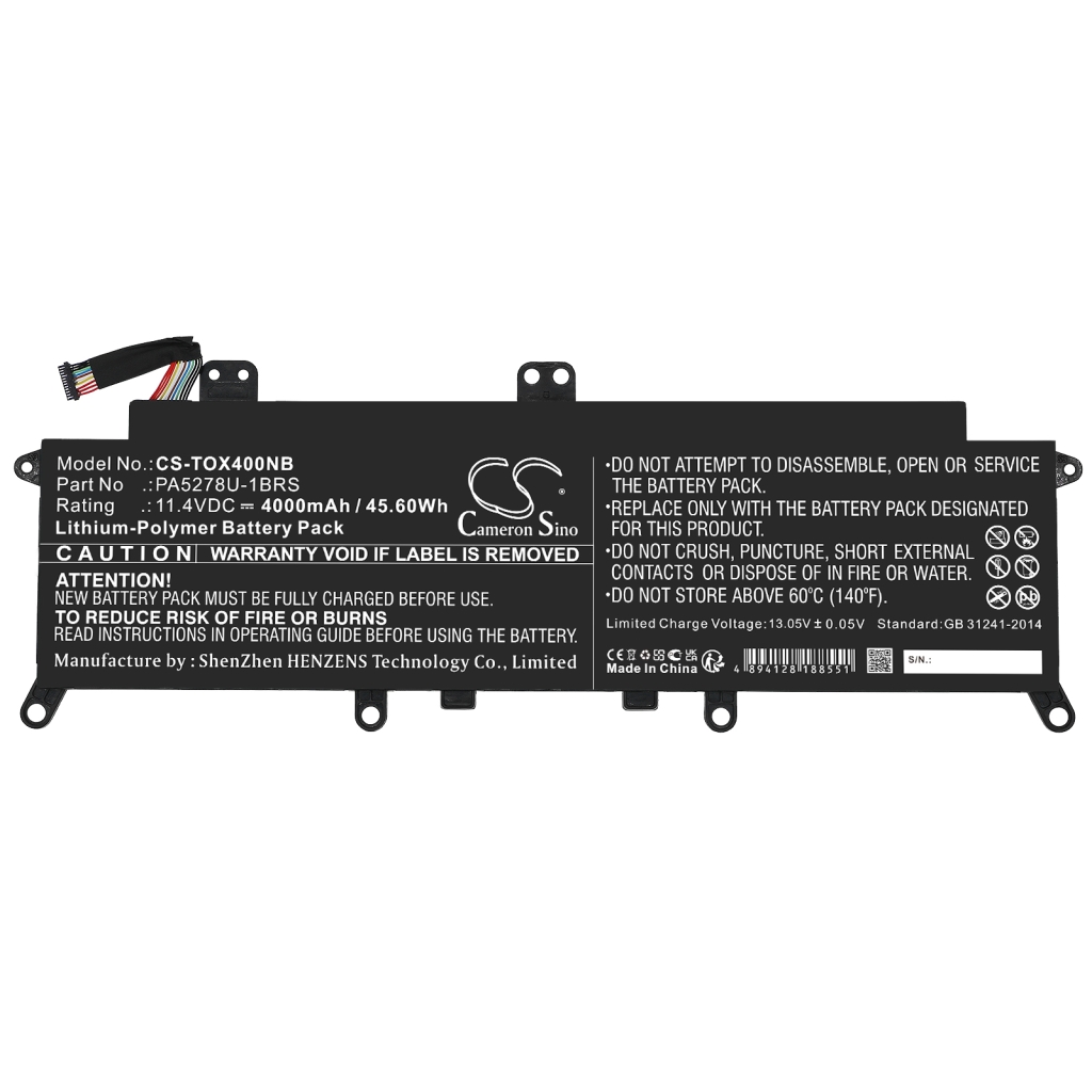 Laptop Akkus Toshiba Tecra X40