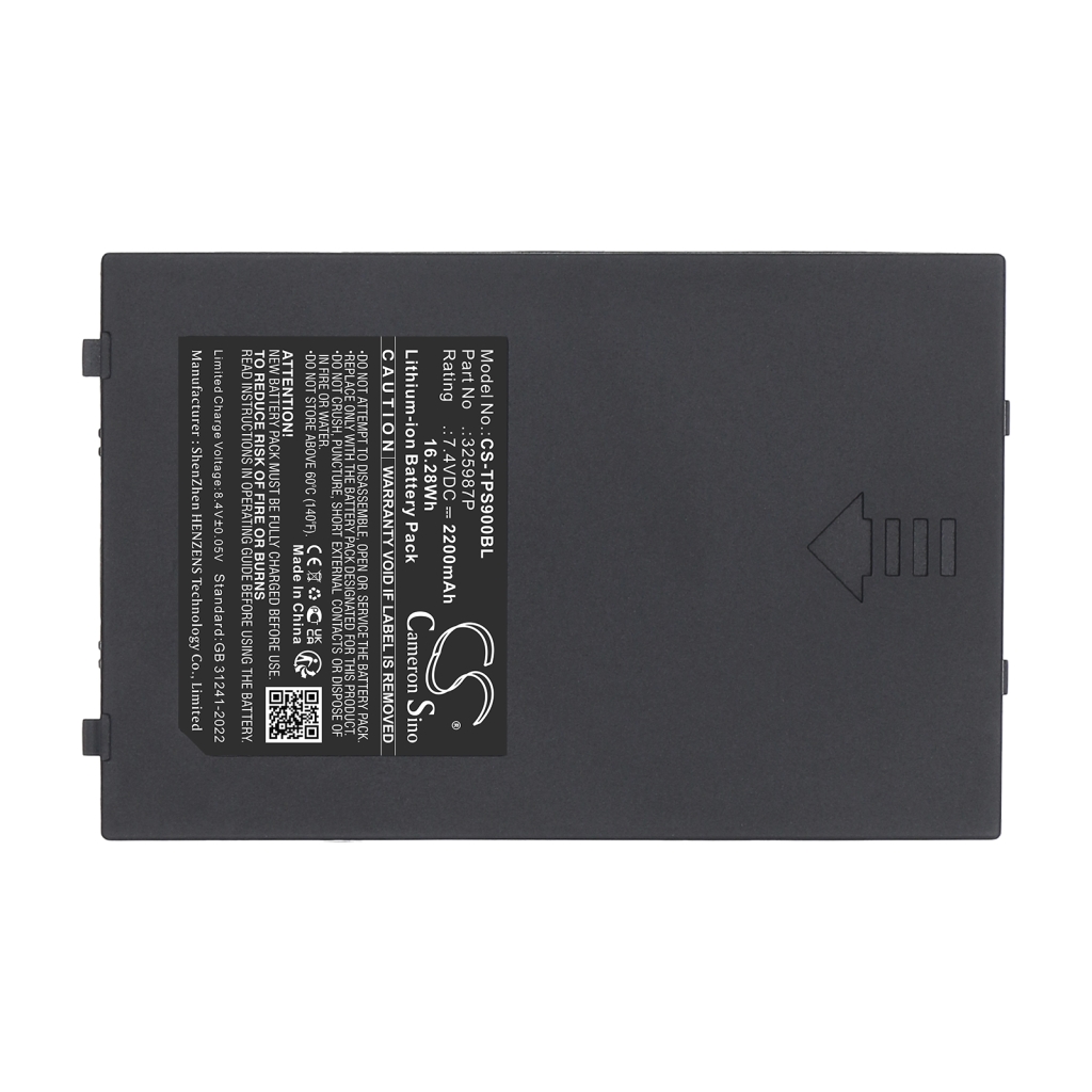 Compatible battery replacement for Telpo 325987P