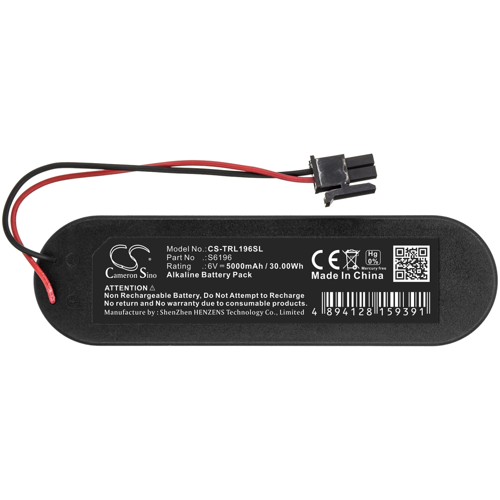 Compatible battery replacement for Trilogy S6196