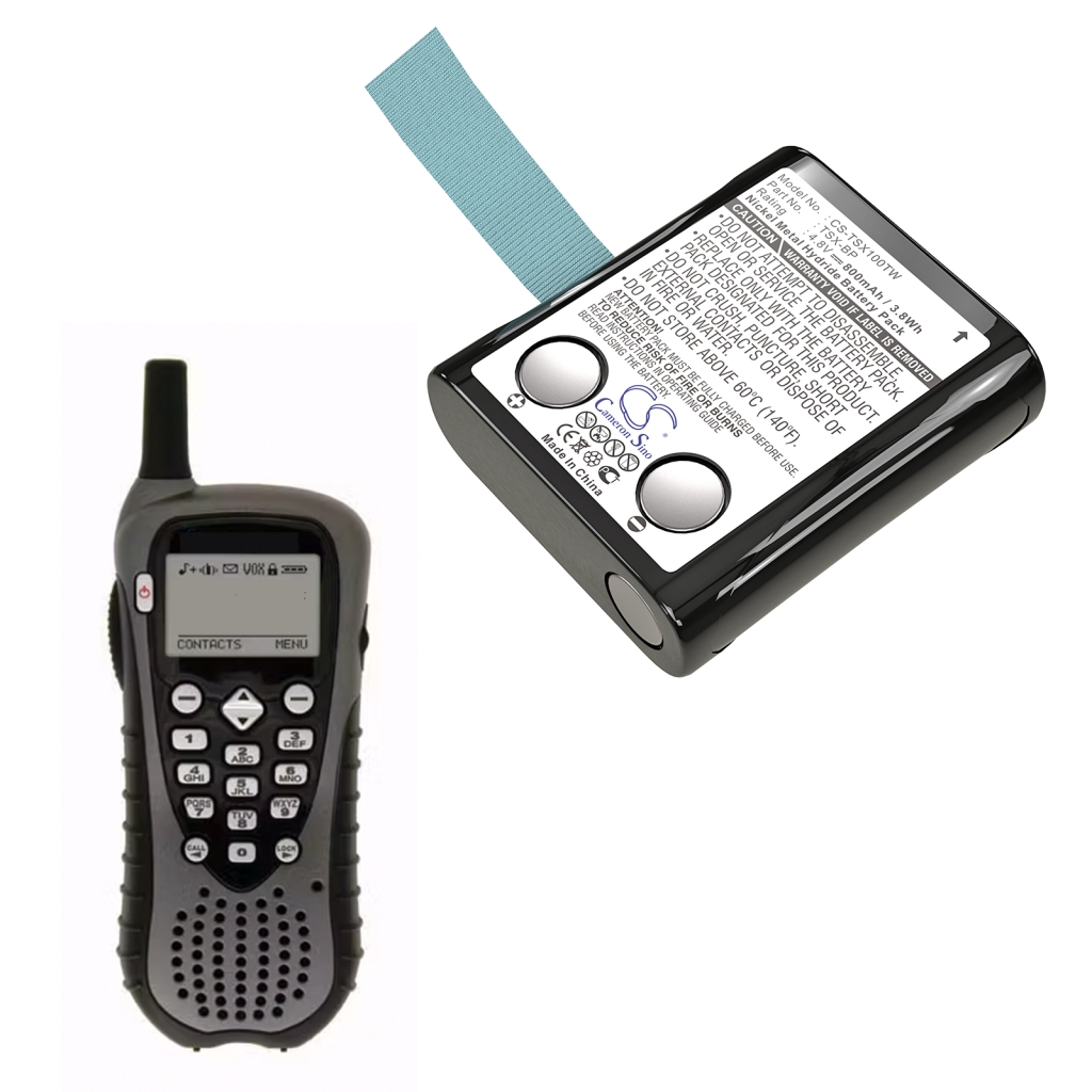Walkie-Talkie Akkus TriSquare CS-TSX100TW