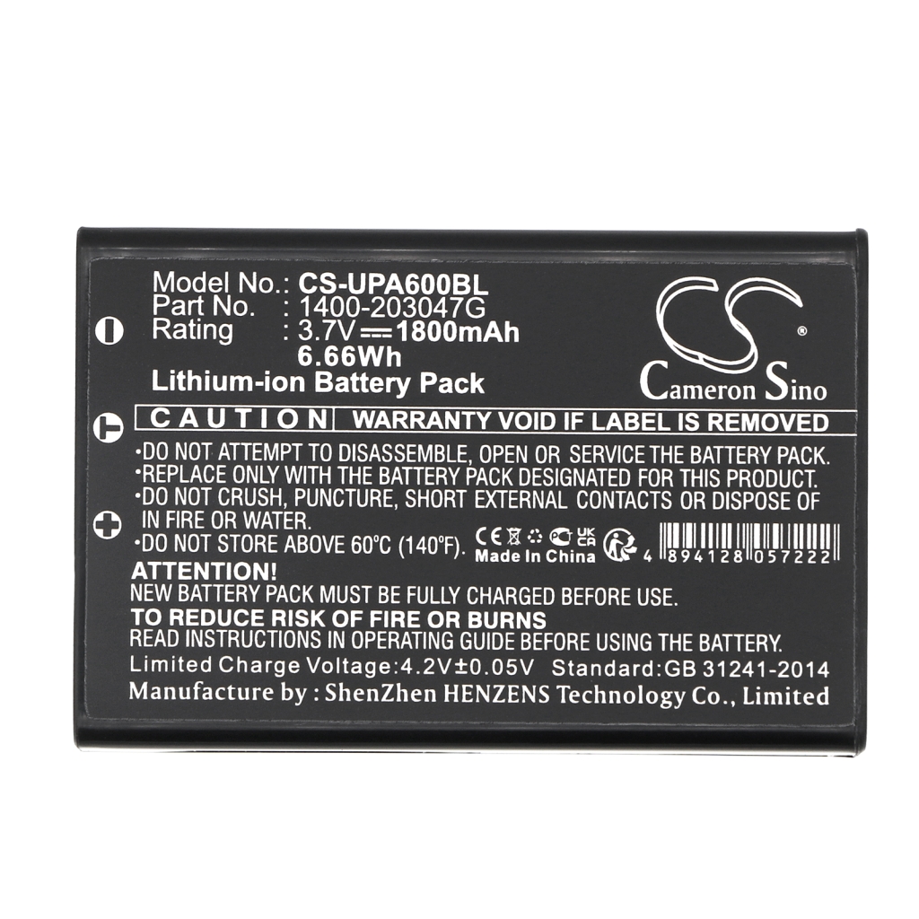 Opticon Panasonic Unitech Gicom CS-UPA600BL
