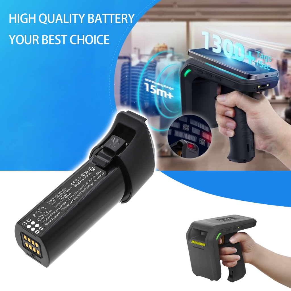 Compatible battery replacement for Urovo NB49RFG91