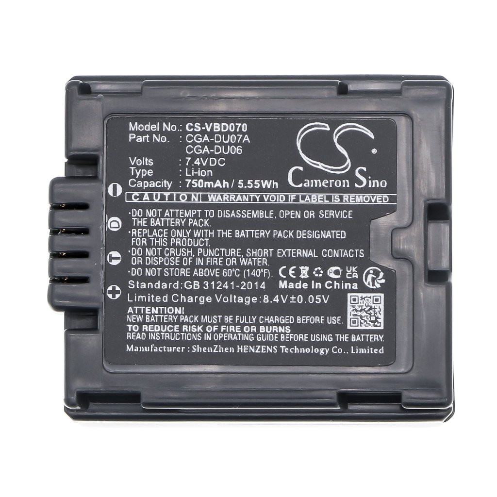 Battery Replaces DZ-BP7SW