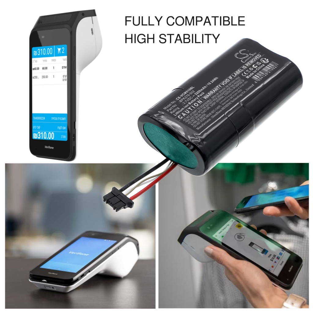 Bezahlterminal Akkus Verifone Carbon Mobile 5