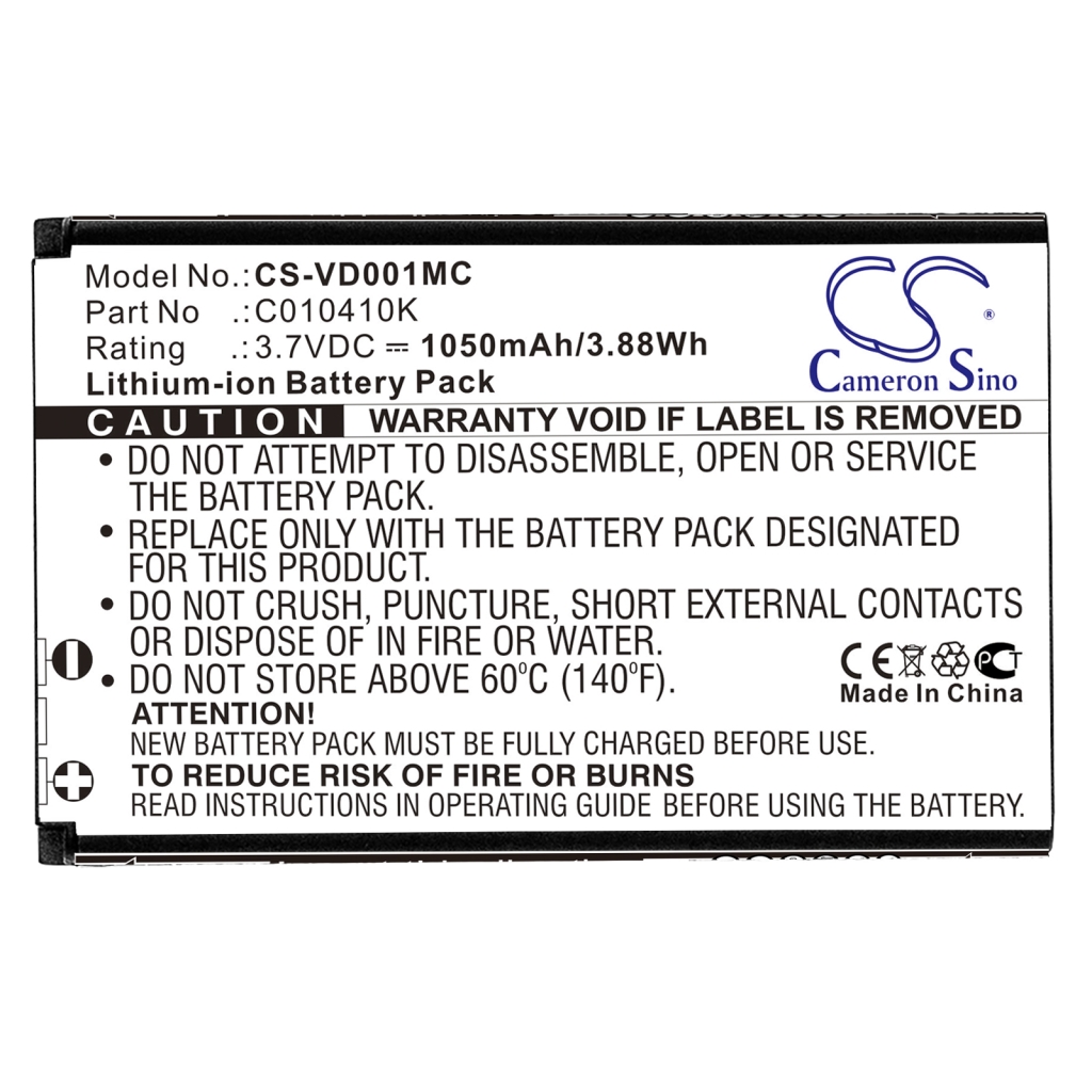 Camera Battery Spare CS-VD001MC