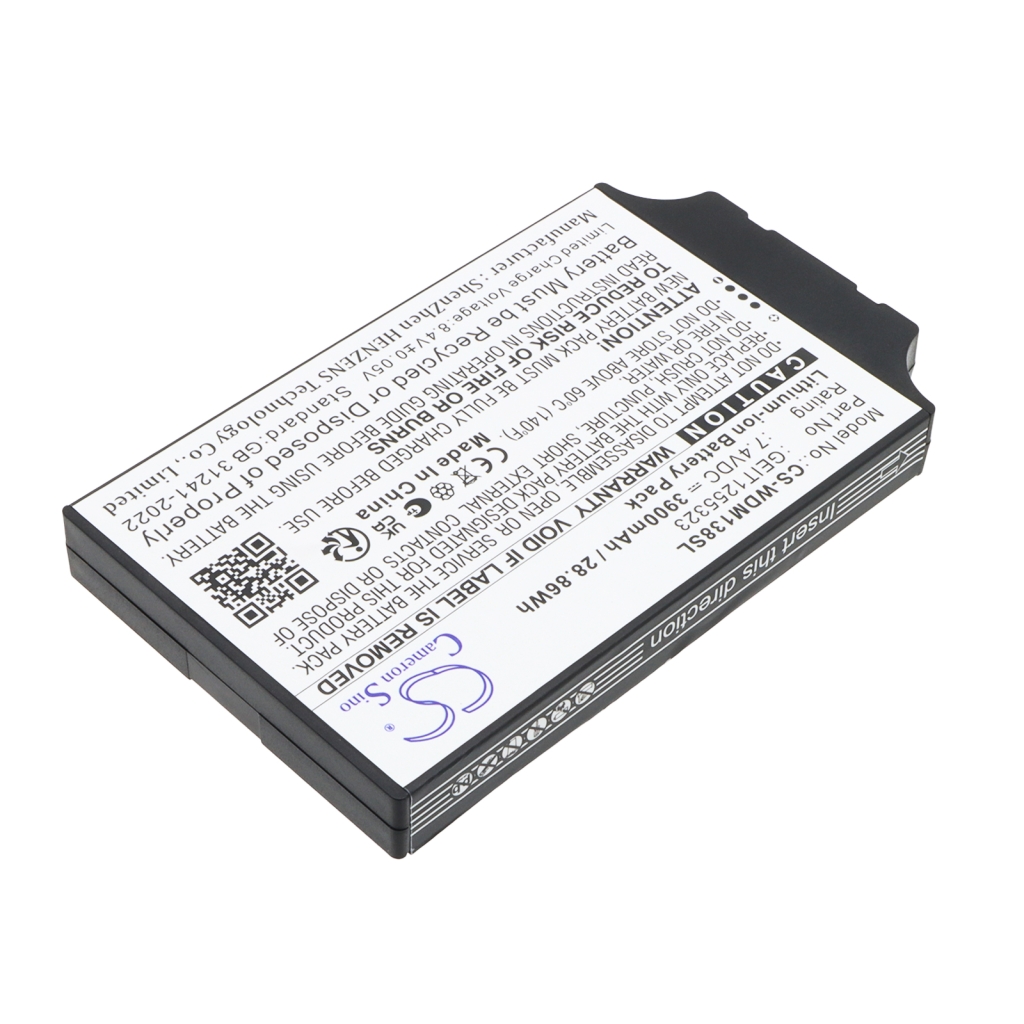 Akku kompatibel mit Ge Waygate CS-WDM138SL