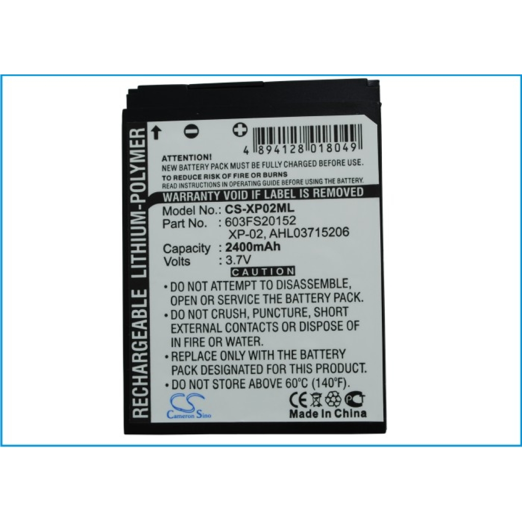 Akku kompatibel mit O2 CS-XP02ML