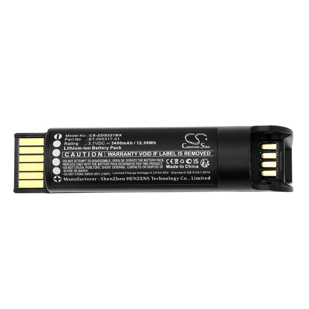 Barcode, Scanner Akkus Zebra CS-ZDS227BX