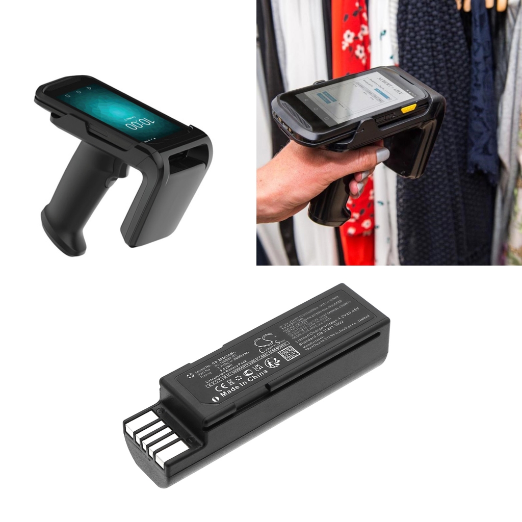 Barcode, Scanner Akkus Zebra CS-ZFD200BL