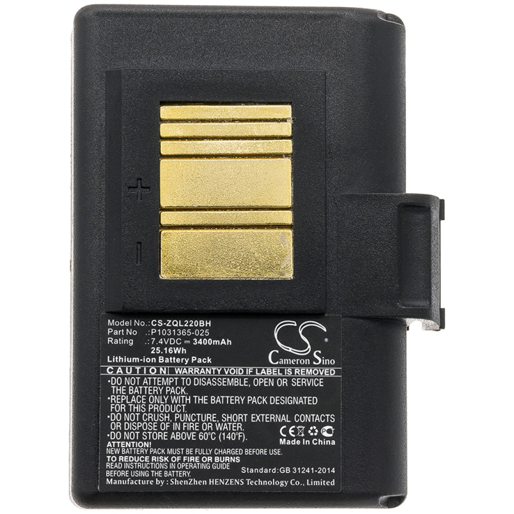 Drucker Akkus Zebra ZR638