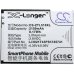 Compatible battery replacement for ZTE LI3821T43P3H745741