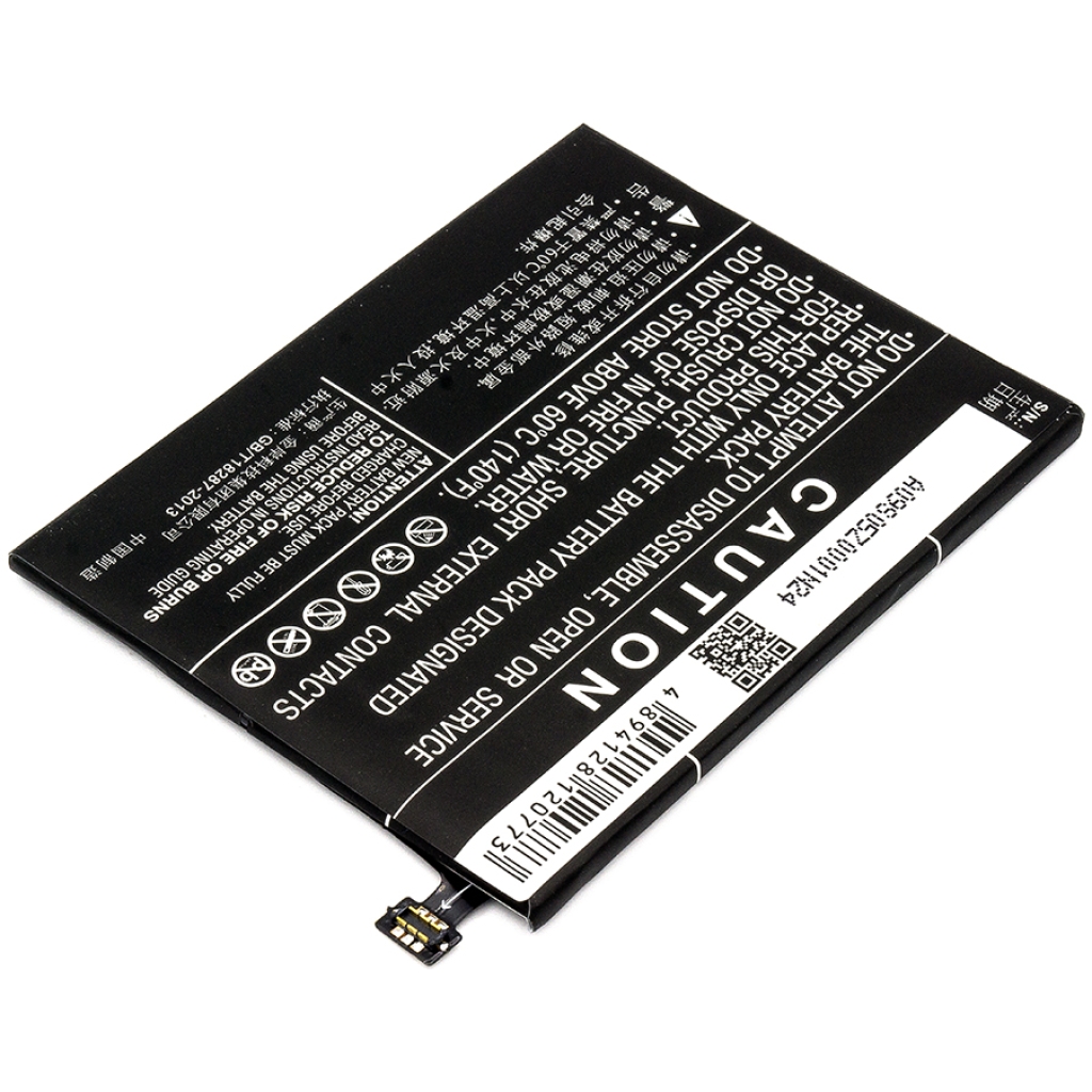 Compatible battery replacement for Nubia LI3829T44P6H806435