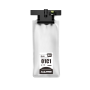 Kompatibel mit Epson C13T01C100 / 198ml Tinte Schwarz (Tintenpatronen)