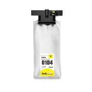 Kompatibel mit Epson C13T01D400 / 220ml Tinte Gelb (Tintenpatronen)
