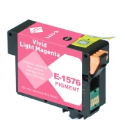 Kompatibel mit Epson T1576 / 29.5ml Tinte Kräftiges helles magenta (Tintenpatronen - Pigment)