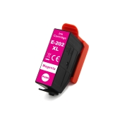 Kompatibel mit Epson C13T02H34010 / 12ml Tinte Magenta (Tintenpatronen)