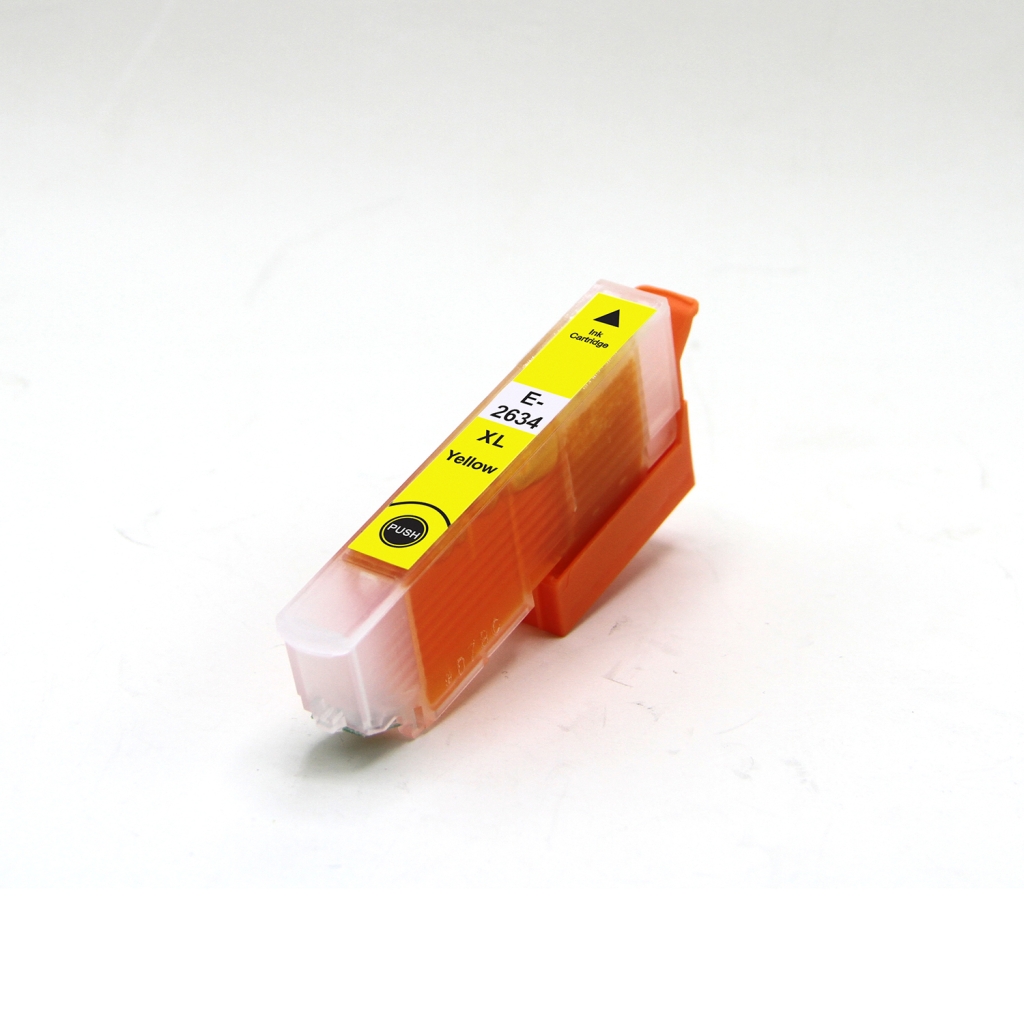 Kompatibel mit Epson C13T26344012 / 13ml Tinte Gelb (Tintenpatronen)
