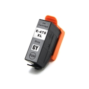 Kompatibler Ersatz für Kompatibel mit Epson C13T04F64010 / 13.2ml Tinte Grau (Tintenpatronen)