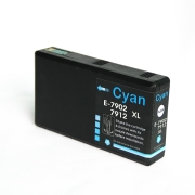 Kompatibel mit Epson C13T79024010 / 25ml Tinte Cyan (Tintenpatronen)