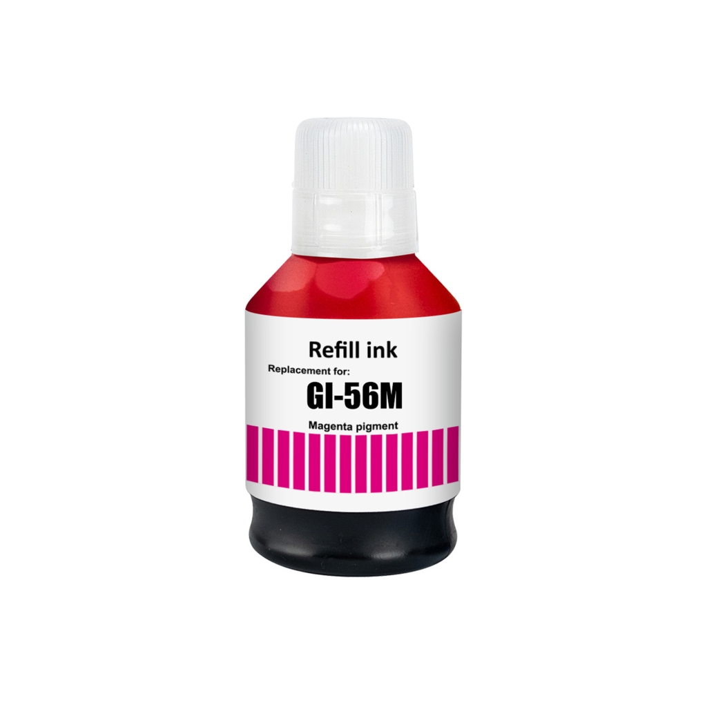 Kompatibel mit Canon GI-56M / 135ml Tinte Magenta (Druckertinte)