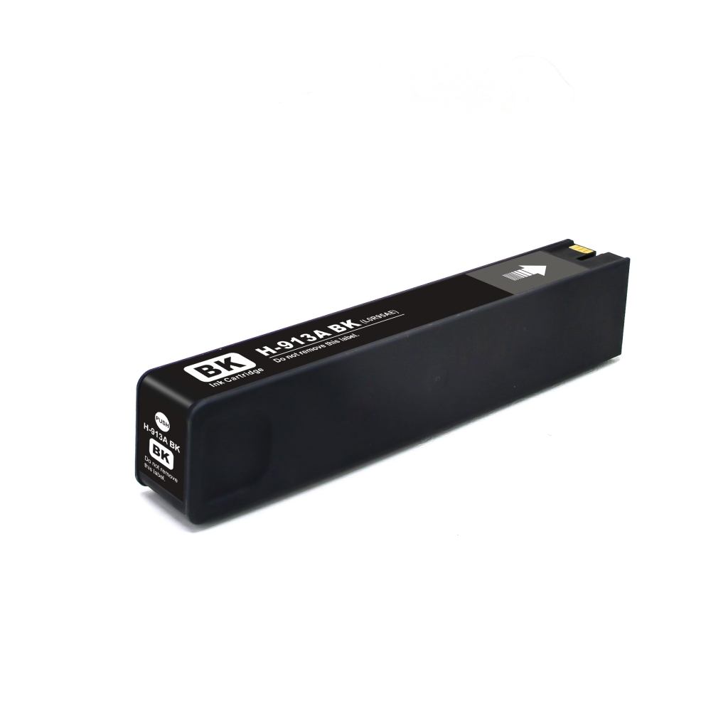 Kompatibel mit HP 913A / 77ml Tinte Schwarz (Tintenpatronen - Pigment)