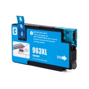 Compatible replacement for Compatible with HP 963XLC / 27.5ml Ink Cyan (Ink cartridges)