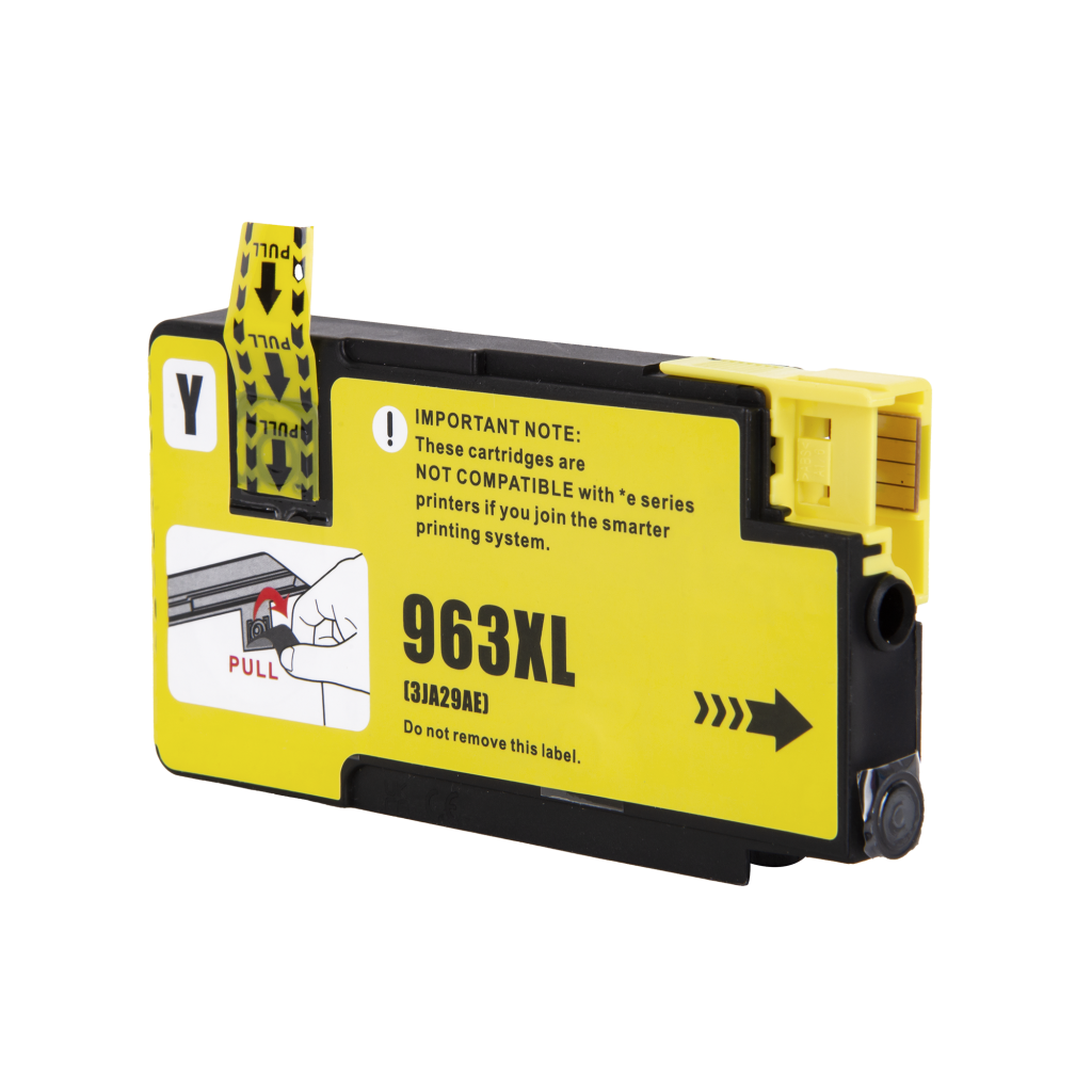 Compatible with HP 963XLY / 27.5ml Ink Yellow (Ink cartridges)